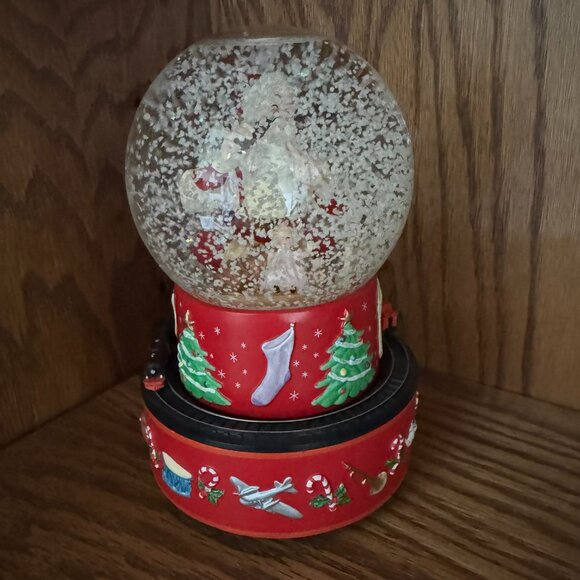 Coca-Cola Santa Musical Snow Globe by Hallmark - Picture 3 of 6
